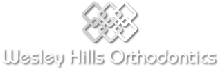 Wesley Hills Orthodontics Logo White Version